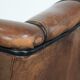 Sheepskin wingback armchair with beautiful colours in good condition
