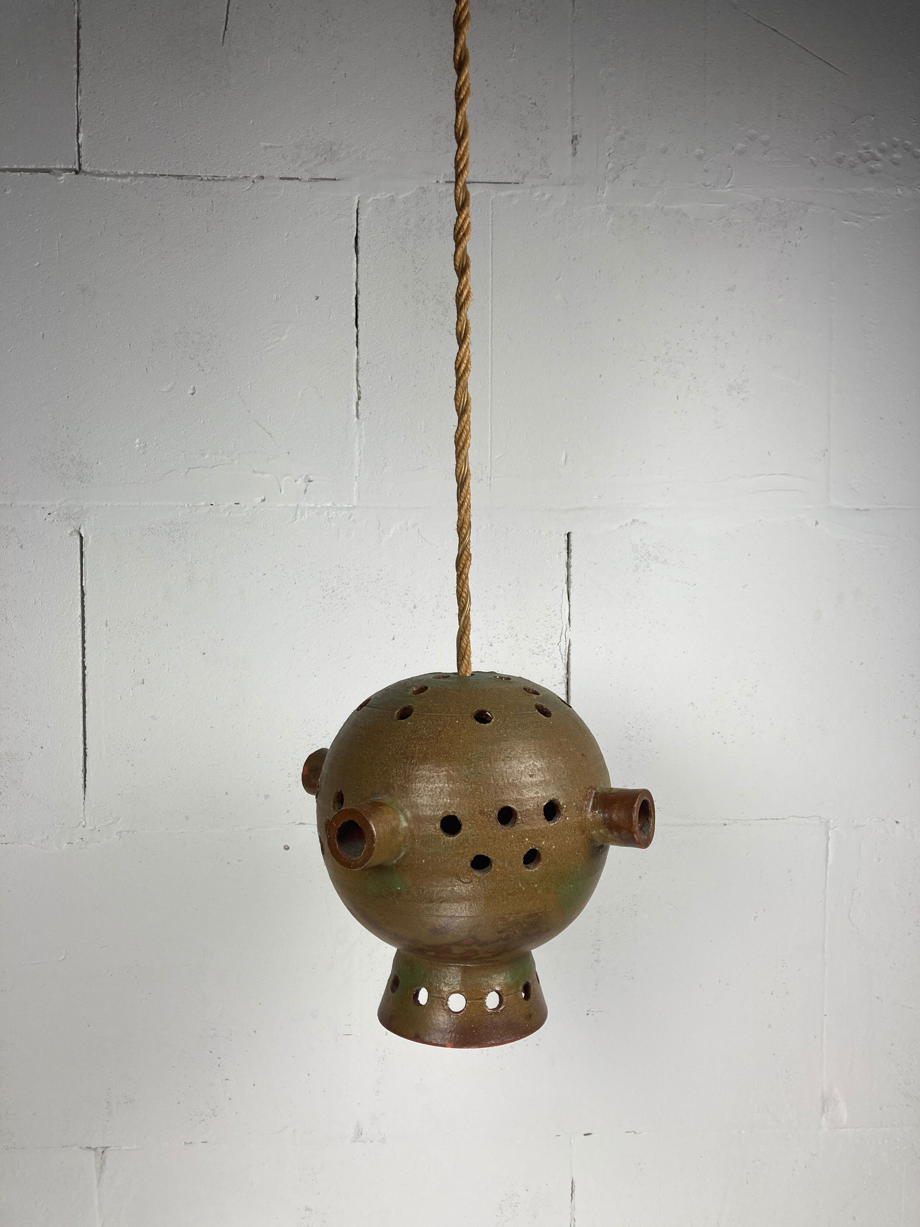 Ceramic space age suspension by Mobach Dutch 1960s
