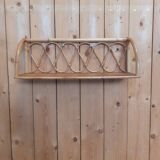 Rattan shelf