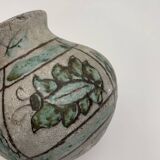 J. MASSIER, Vallauris - Vase ancien grès émaillé - Années 1930-1940