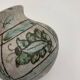J. MASSIER, Vallauris - Antique enamelled stoneware vase - 1930s-1940s