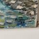Oil on canvas "View of Corsica" signed and dated 64.