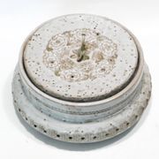 Rare boîte ou bonbonnière en céramique par Aldo Londi pour Bitossi 1960.