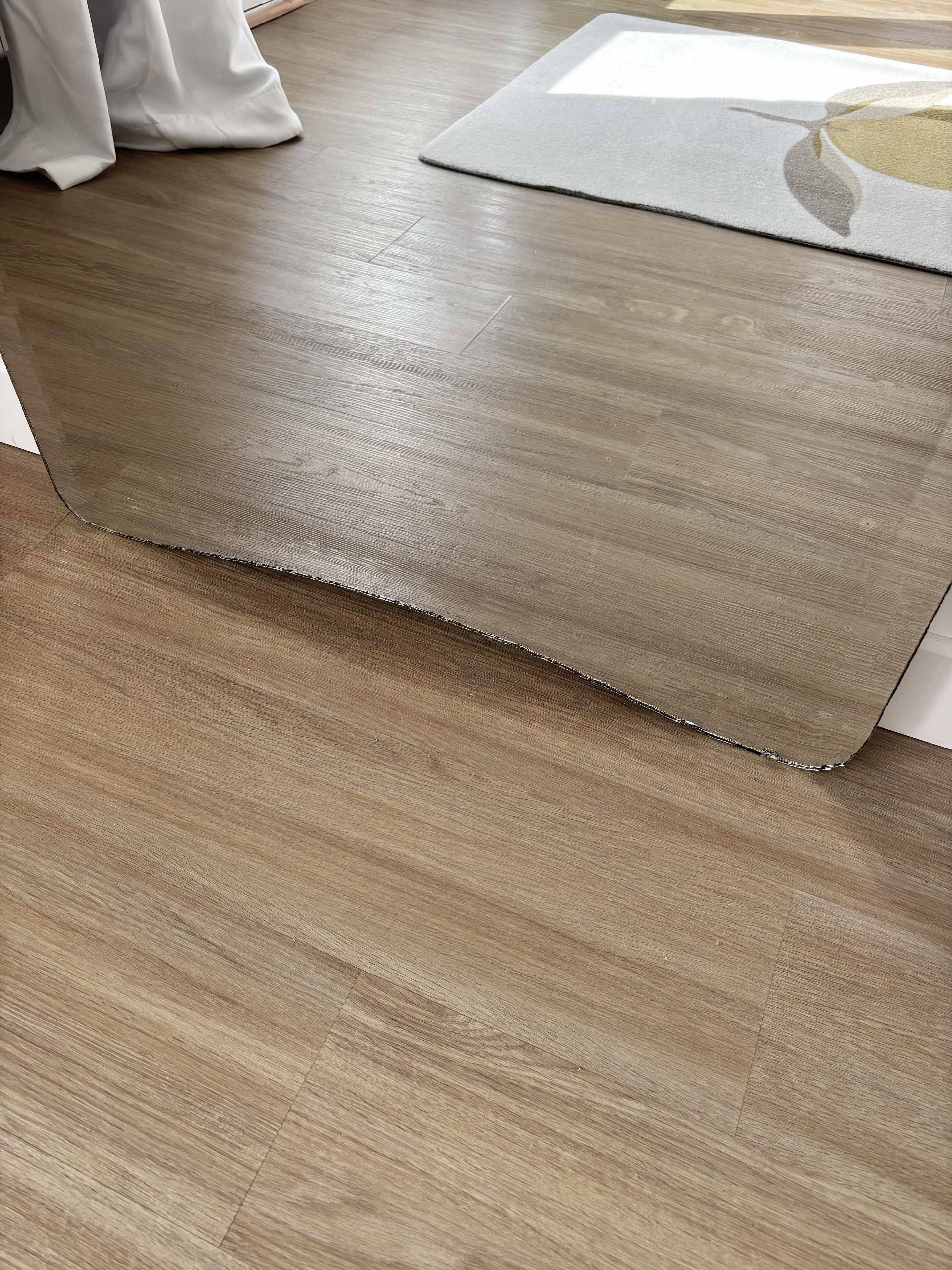 Large bevelled mirror