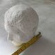 Plaster head of a man