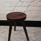 Brutalist tripod stool