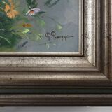 20th Century Baroque Still Life with Flowers by Roger Remmerie, Belgium