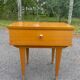 Table chevet pieds compas 1960