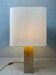 Vintage travertine table lamp