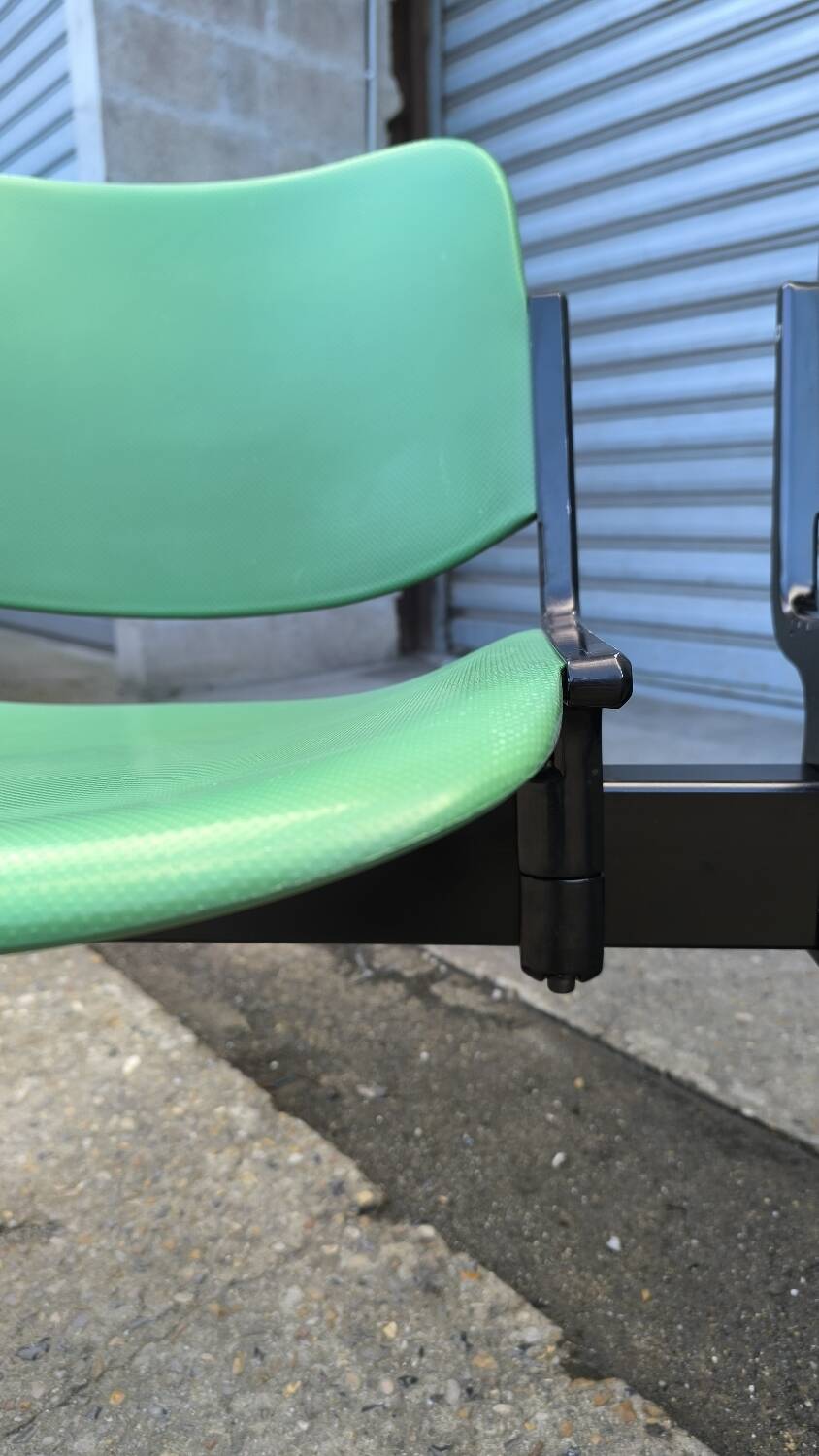 3-seater bench by Giancarlo Piretti for Anonima Castelli 1970