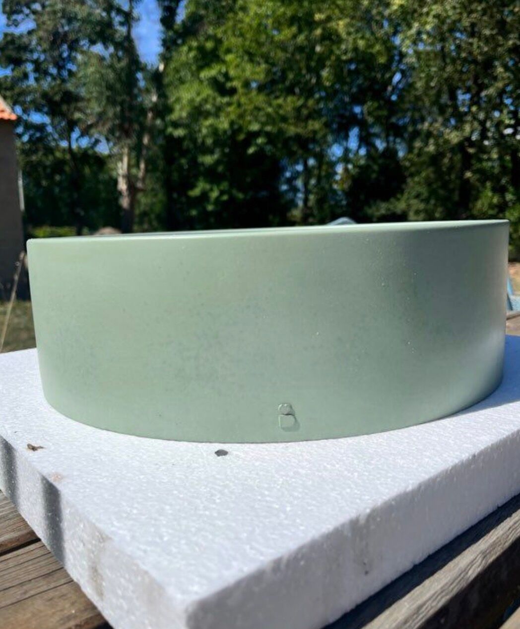 Concrete countertop basin by Nature