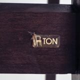 Set of 6 stunning armchairs by TON