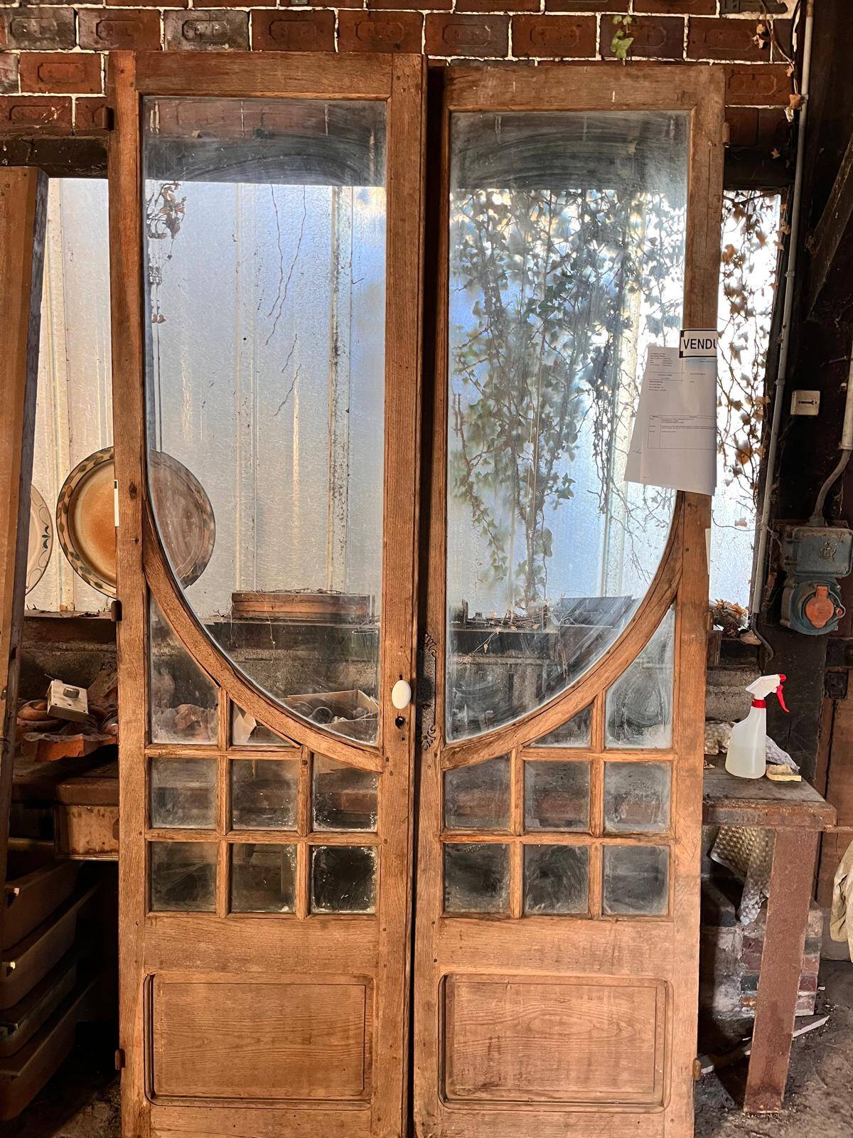 Art Deco oak door