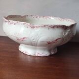 Longwy Art Nouveau Salad Bowl