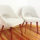 Paire de fauteuils Retro, Vintage, Tchécoslovaquie 60s