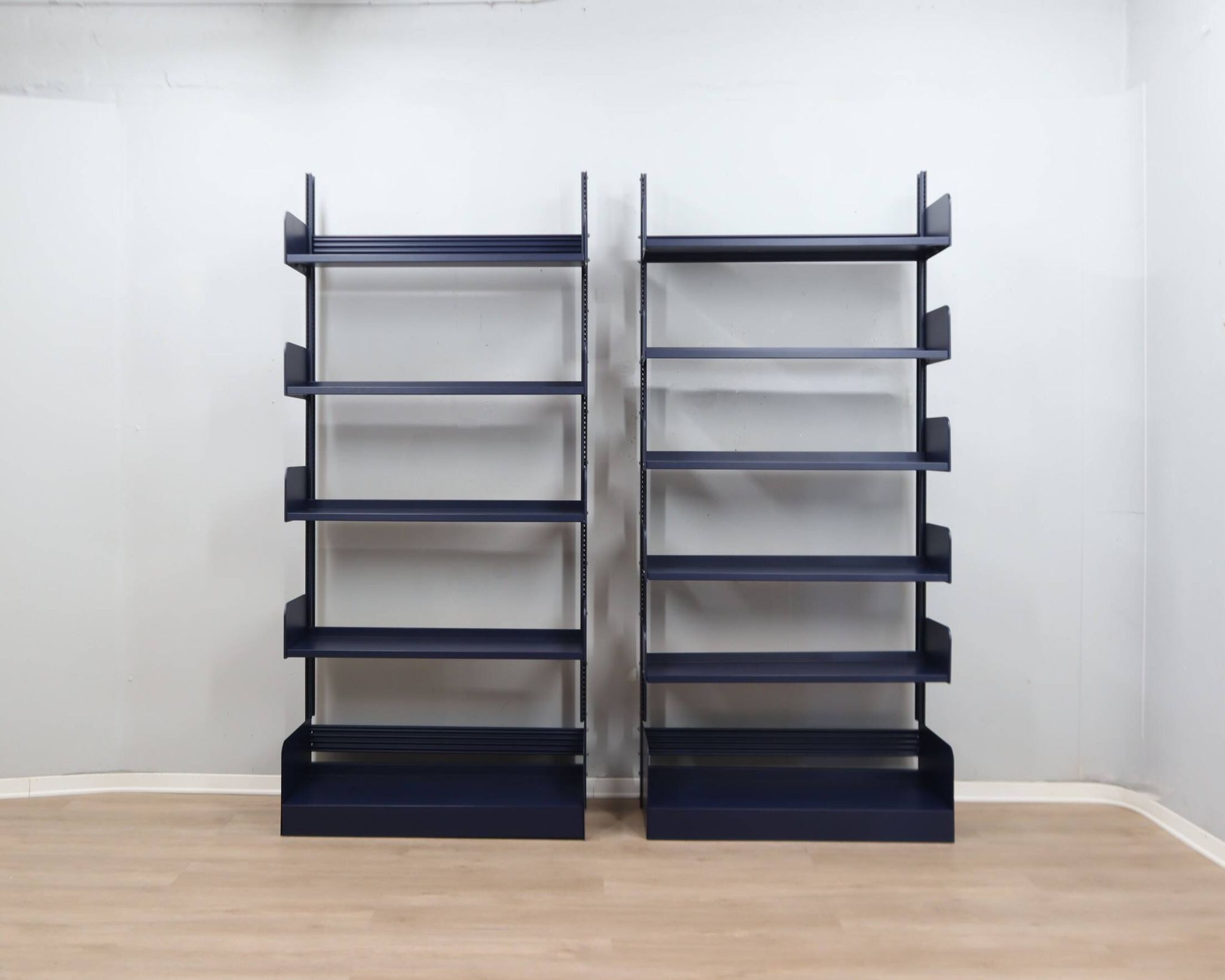 Bibliothèques modulaires en métal Congresso LIPS VAGO des années 1970, ensemble de 2