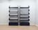 Restored Congresso modular metal bookcases LIPS VAGO 1970s, set of 2