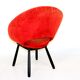 Fauteuil en "Pilou", Suède, 1950