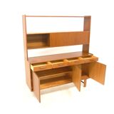 Buffet étagère scandinave en teck, Suède, 1960