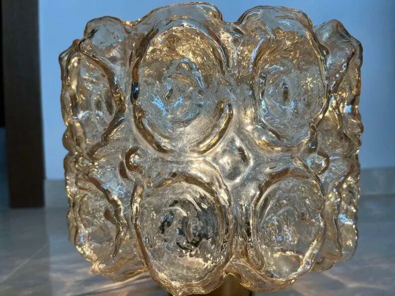 MidCentury Rare Ceiling Flush Mount Limburg, Helena Tynell, Germany, 1960s