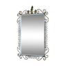 Brass mirror 50 years - 60 56x36cm