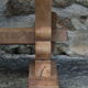 Wooden monastery table XIX