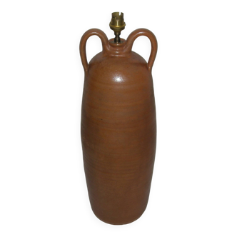 Stoneware lamp base signed LM - from the 60s - 70s