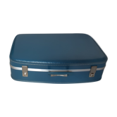 Suitcase hostess blue large