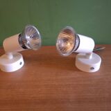 Two spotlights, wall lights, vintage 90s