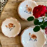 Set of 3 vintage hollow dishes from Digoin