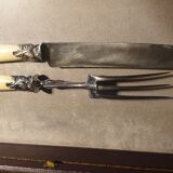 Silver/ivory leg service