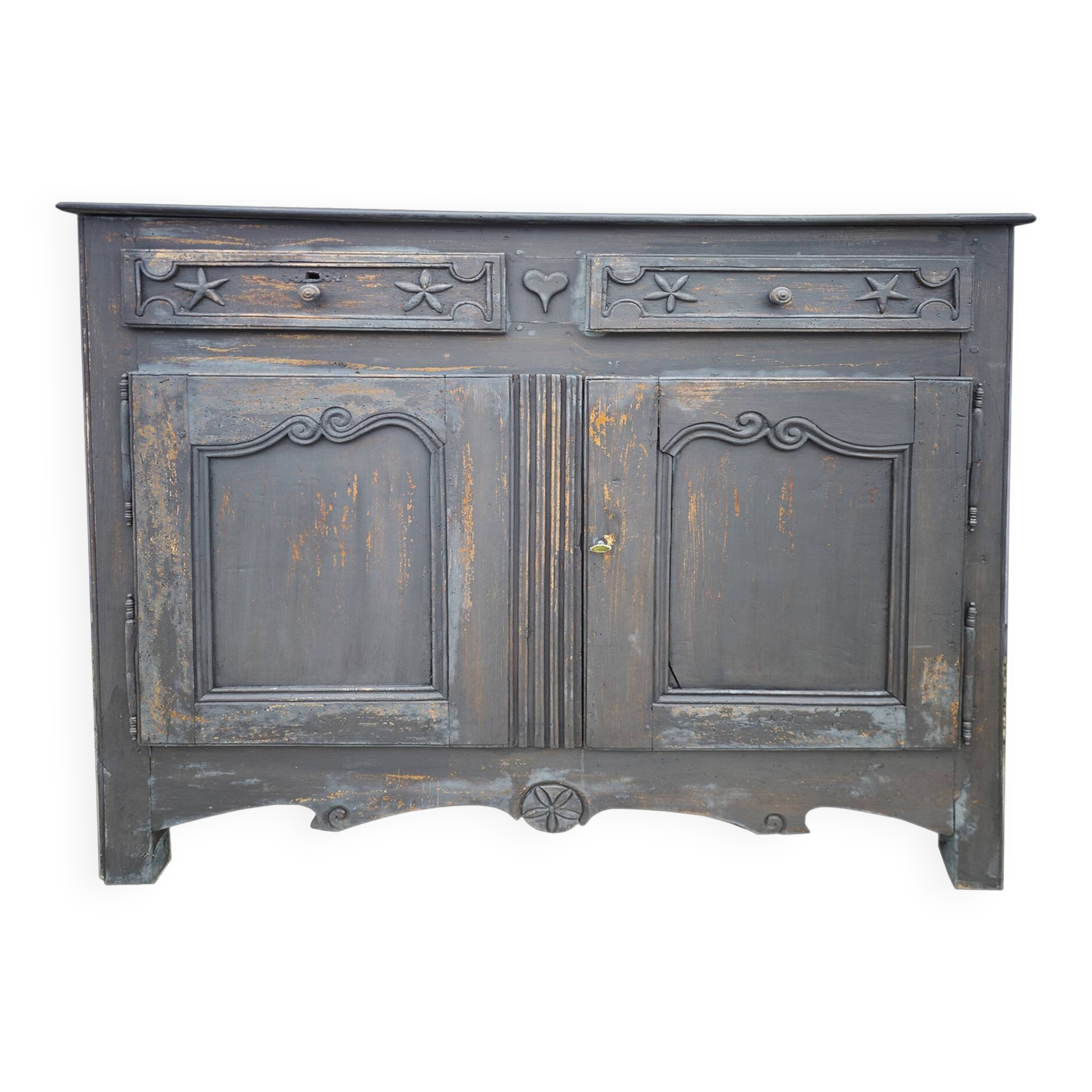 Black mountain chest of drawers