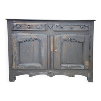 Black mountain chest of drawers