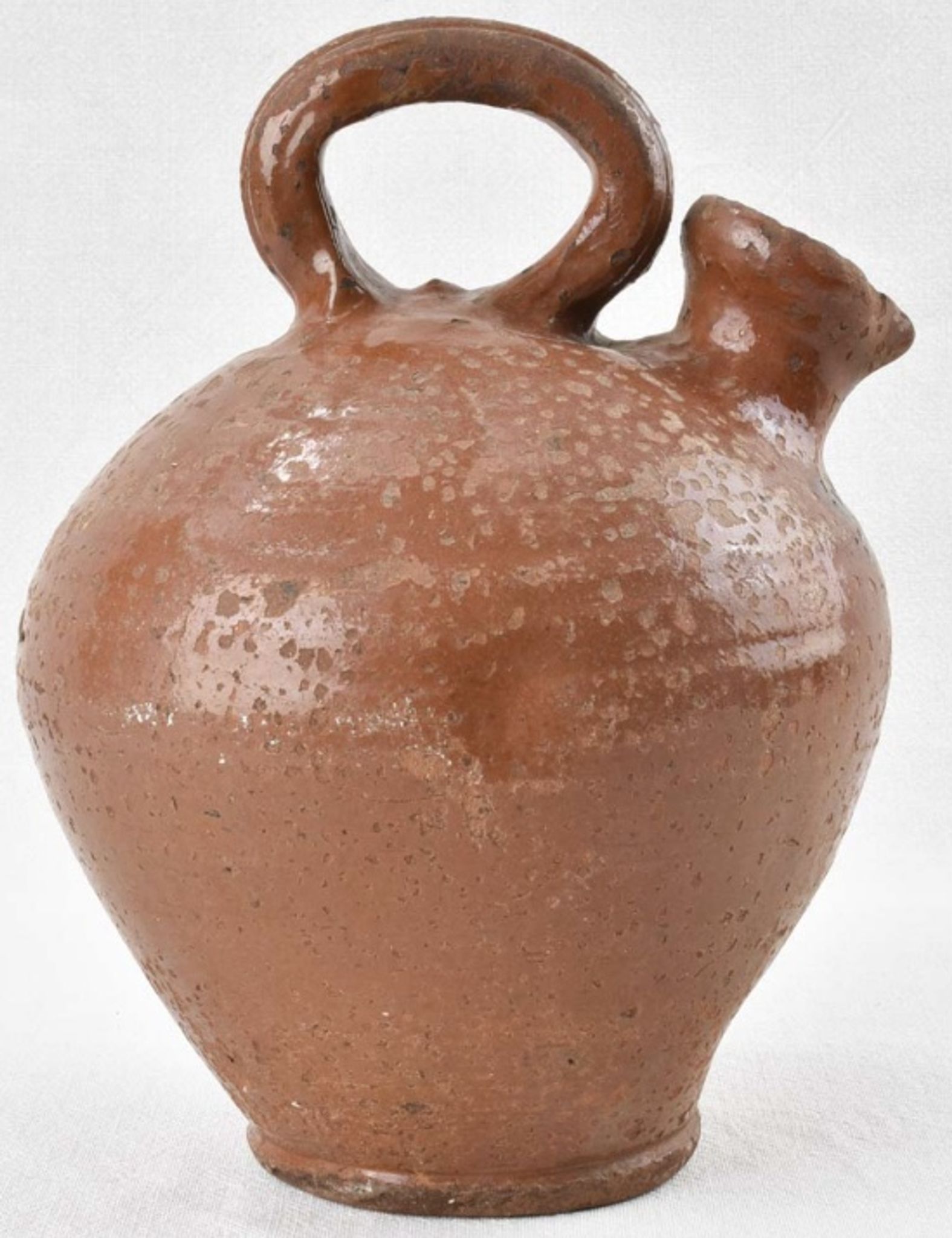 19th century oil jug