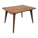 Modernist coffee or side table in oak marquetry, France 1960.