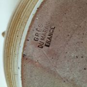 Vintage stoneware soup tureen from Marais.