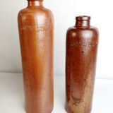 Lot of old stoneware bottles