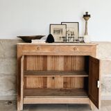 Parisian buffet in patinated wood