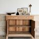 Parisian buffet in patinated wood