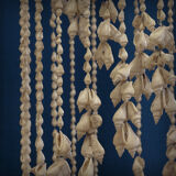 Balinese hanging lamp in curly shells