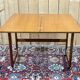 English teak folding nesting table from the 70s