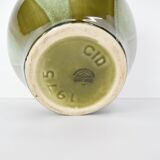 Mid-century design vase by ditmar urbach,type cid 1975.