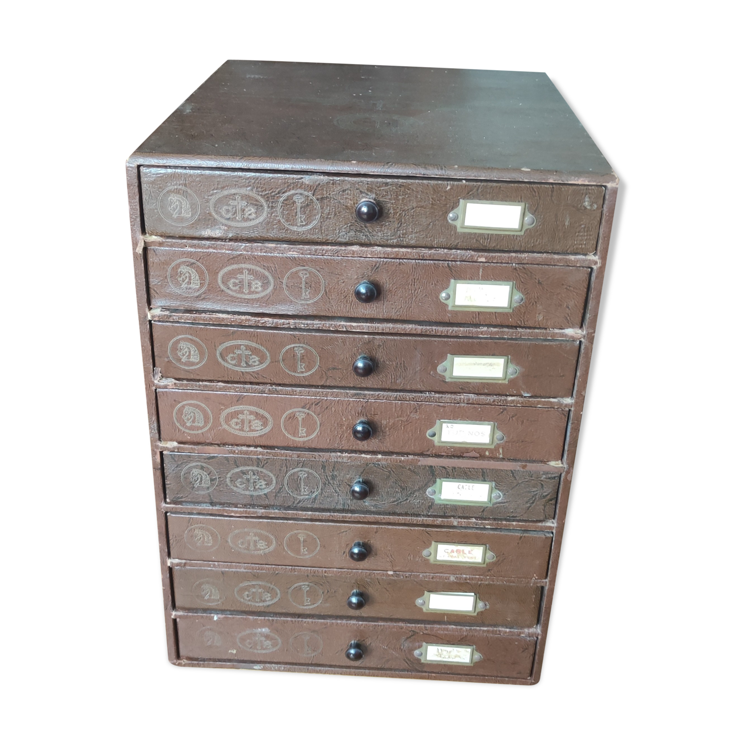 Old haberdashery furniture Thiriez & Cartier Bresson