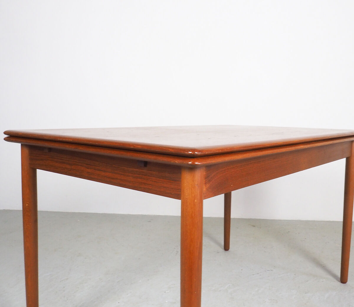 Teak Danish design extendable dining table, 1960's