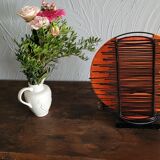 Lampe a poser orange vintage