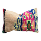 Vintage Berber kilim cushion cover: Moroccan wool cushion 60x40cm