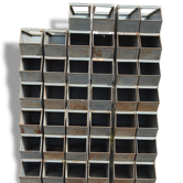Industrial brand bins "rayda" iron x 46
