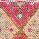 Salmon Pink & Peach Vintage Runner Carpet For Kitchen, 93x290Cm
