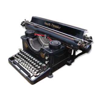 Machine à écrire ancienne Smith Premier