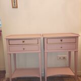 Pretty Pair of bedside tables style Louis XVl